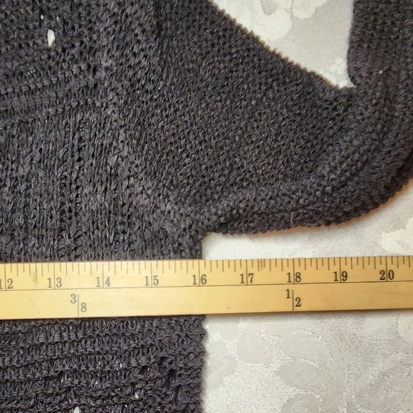 BCBG Maxazria Black Knit Sweater - Picture 14 of 15